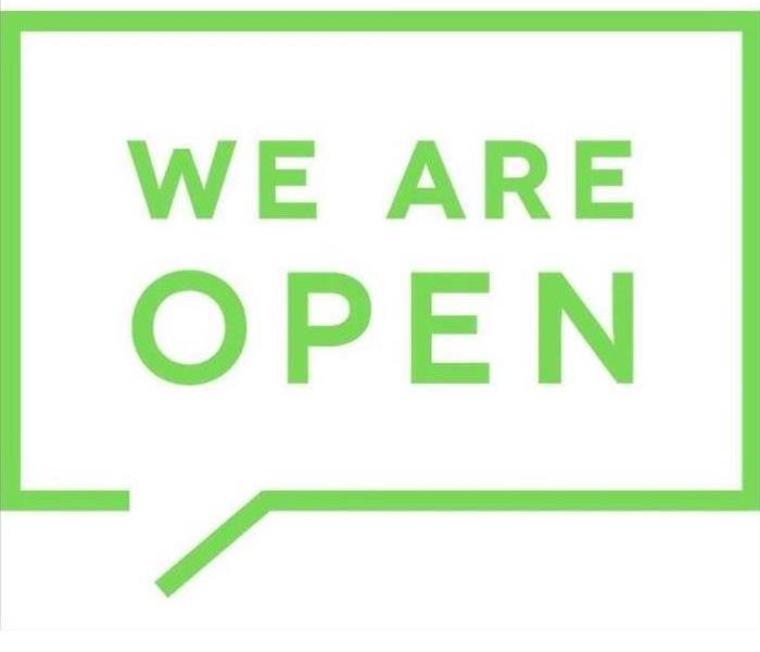 We are open graphic